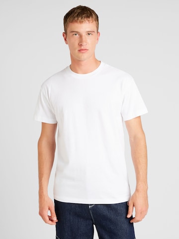 Abercrombie & Fitch T-Shirt  'ESSENTIAL' in Weiß: predná strana