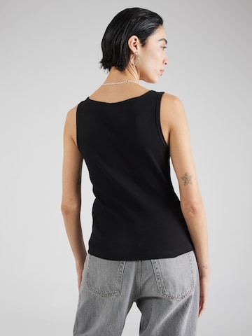 PIECES - Top 'NAVA' em preto