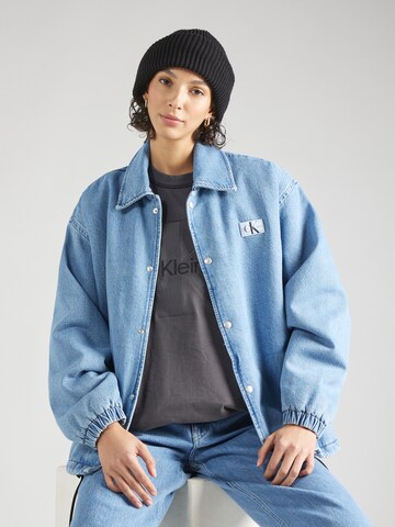 Calvin Klein Jeans Jacke in Blau