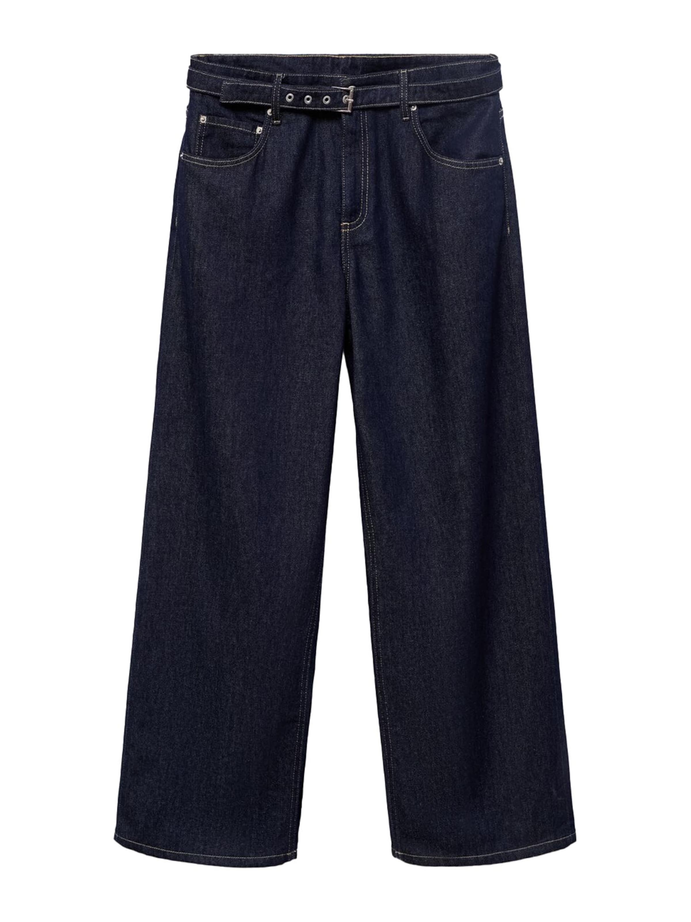 Wide Leg Jean 'TONY' MANGO en bleu : devant