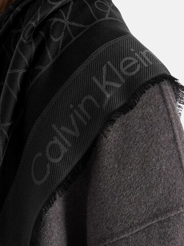 Calvin Klein Scarf 'SCIARPA - LV04D8063G' in Black