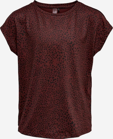 T-Shirt fonctionnel 'Amaru' Only Play Girls en rouge : devant