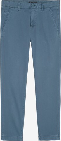 Marc O'Polo Regular Chino 'Stig' in Blauw: voorkant