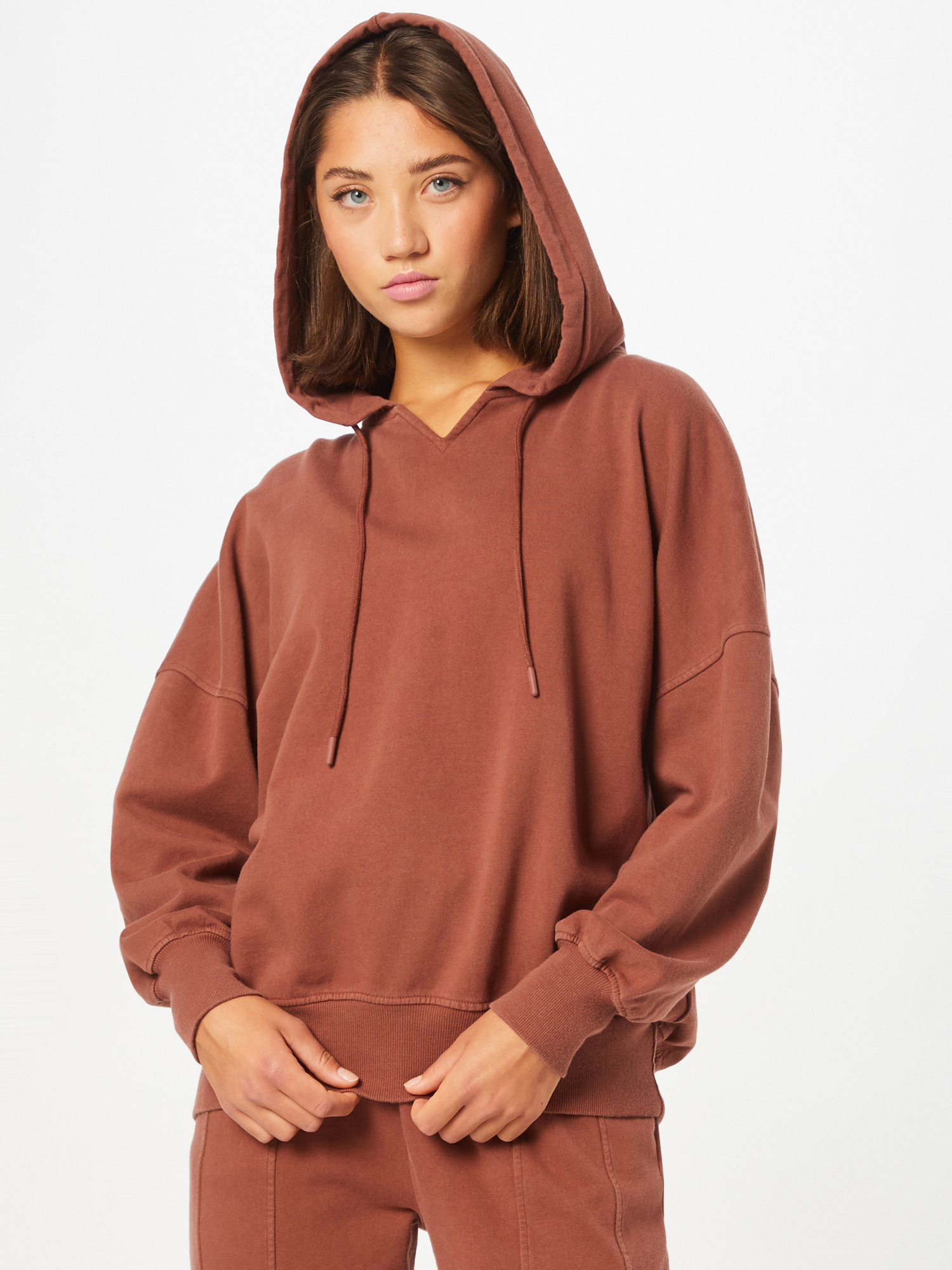  Limited Hoodie Mia by Mimoza - (GOTS) in Dunkelbraun 