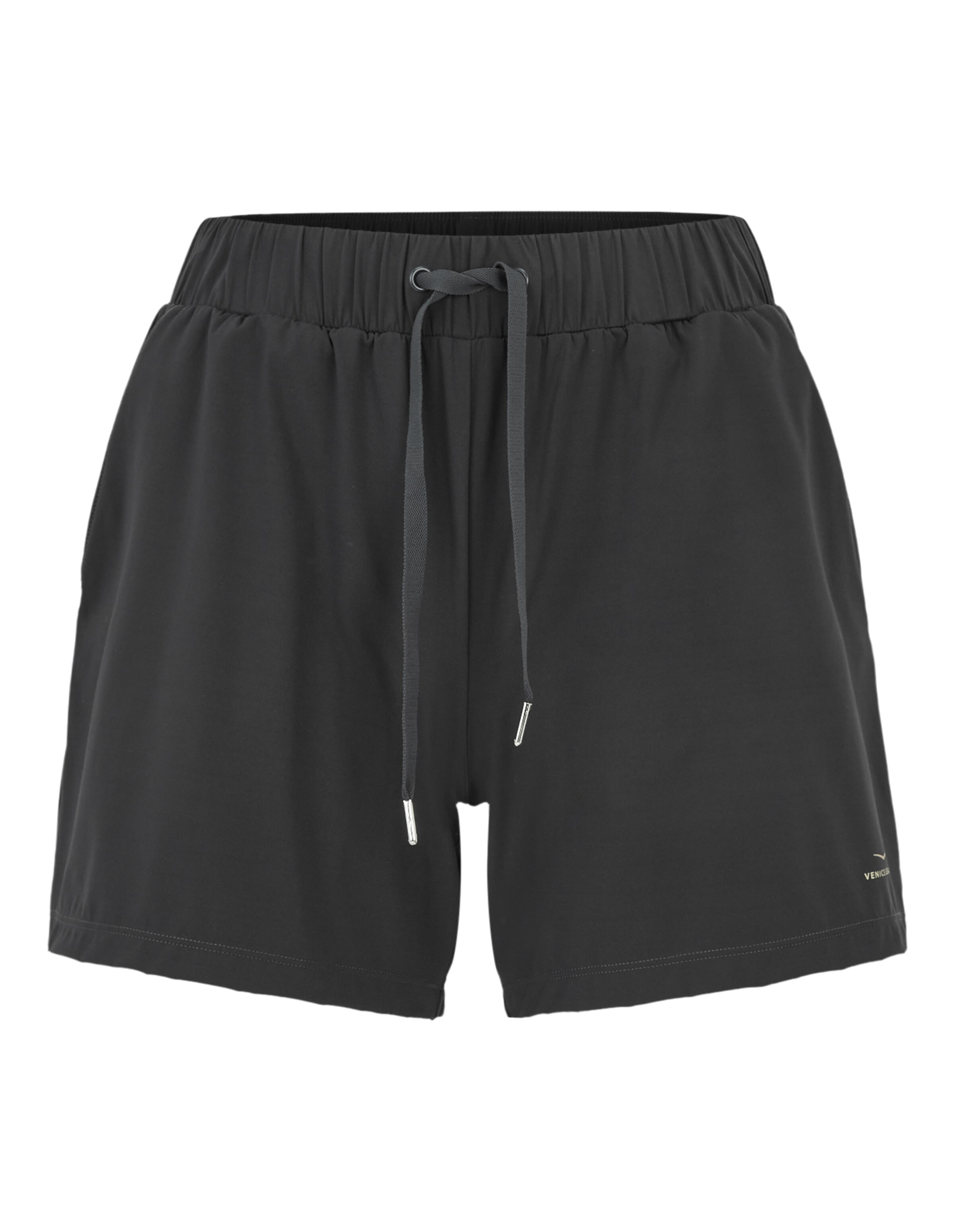 VENICE BEACH Slimfit Sportshorts in Grau: Vorderseite