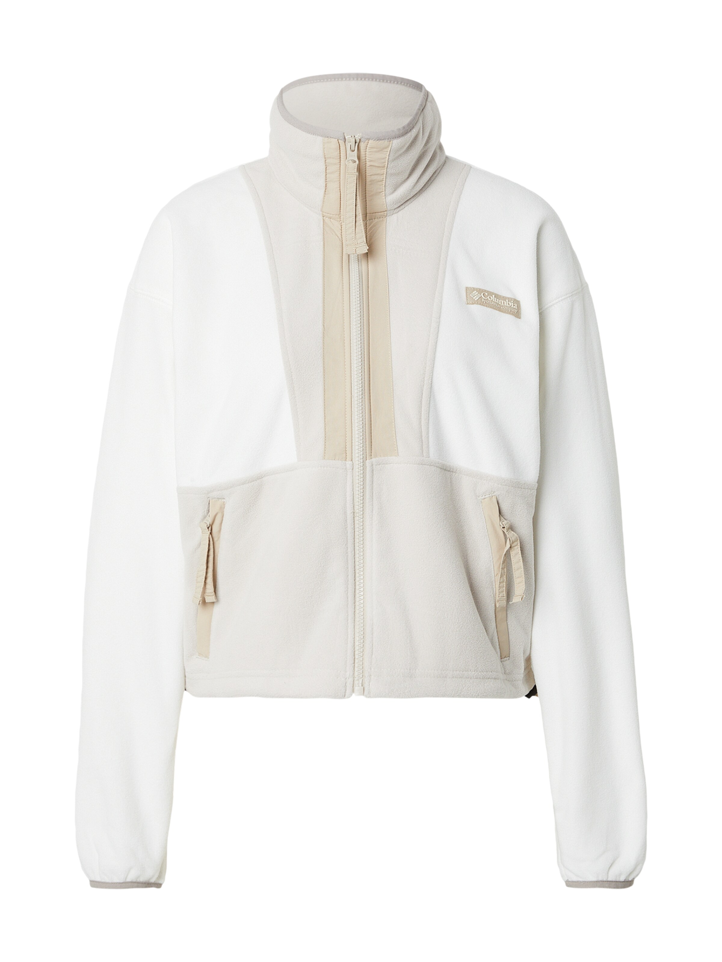 Jachetă  fleece funcțională 'Backbowl™ II' de la COLUMBIA pe alb: față