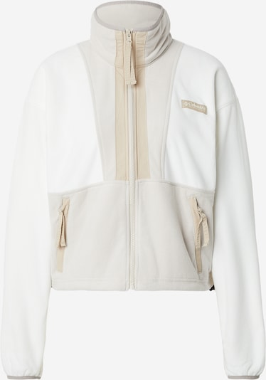 COLUMBIA Toiminnallinen fleecetakki 'Backbowl™ II' värissä kerma / hiekka / valkoinen, Tuotenäkymä