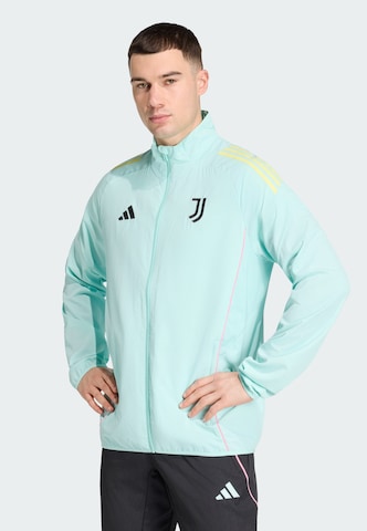Giacca per l'allenamento 'Juventus 25/26 Tiro25 Competition' di ADIDAS PERFORMANCE in verde: frontale