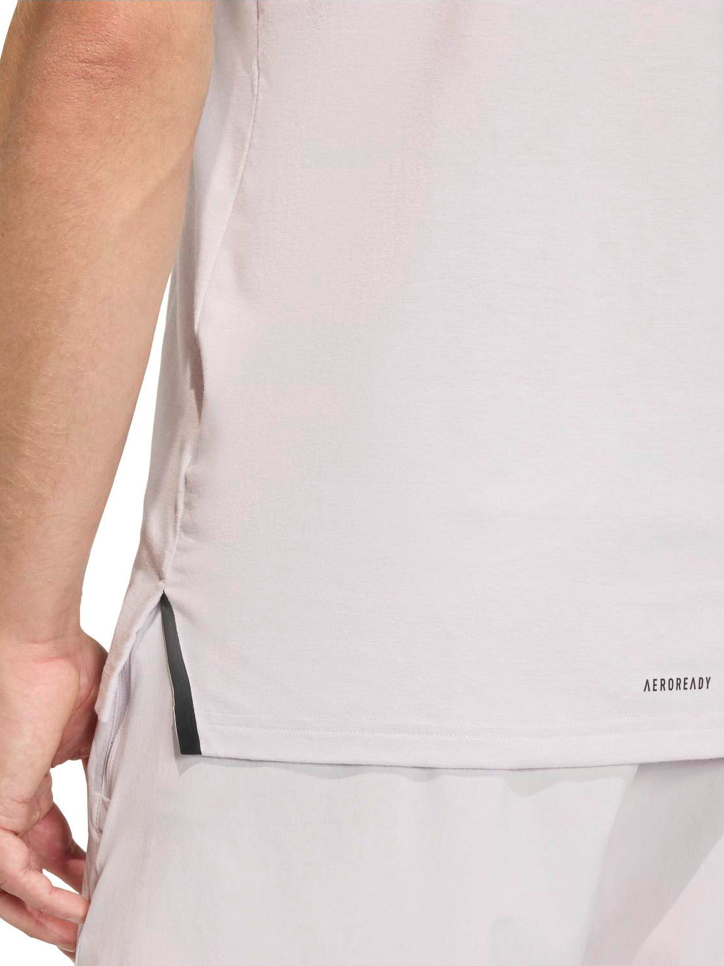 ADIDAS PERFORMANCE regular Funktionsskjorte 'Designed For Training' i hvid