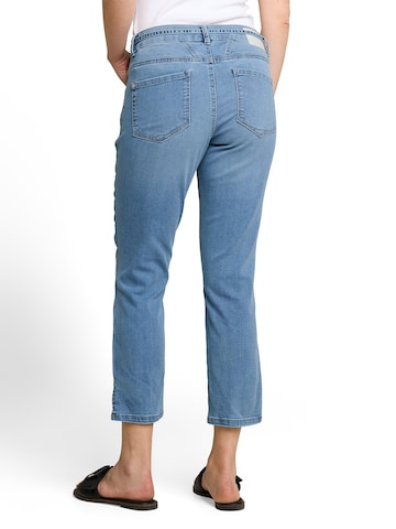 TOM TAILORSlimfit Traperice 'LENE' - plava boja