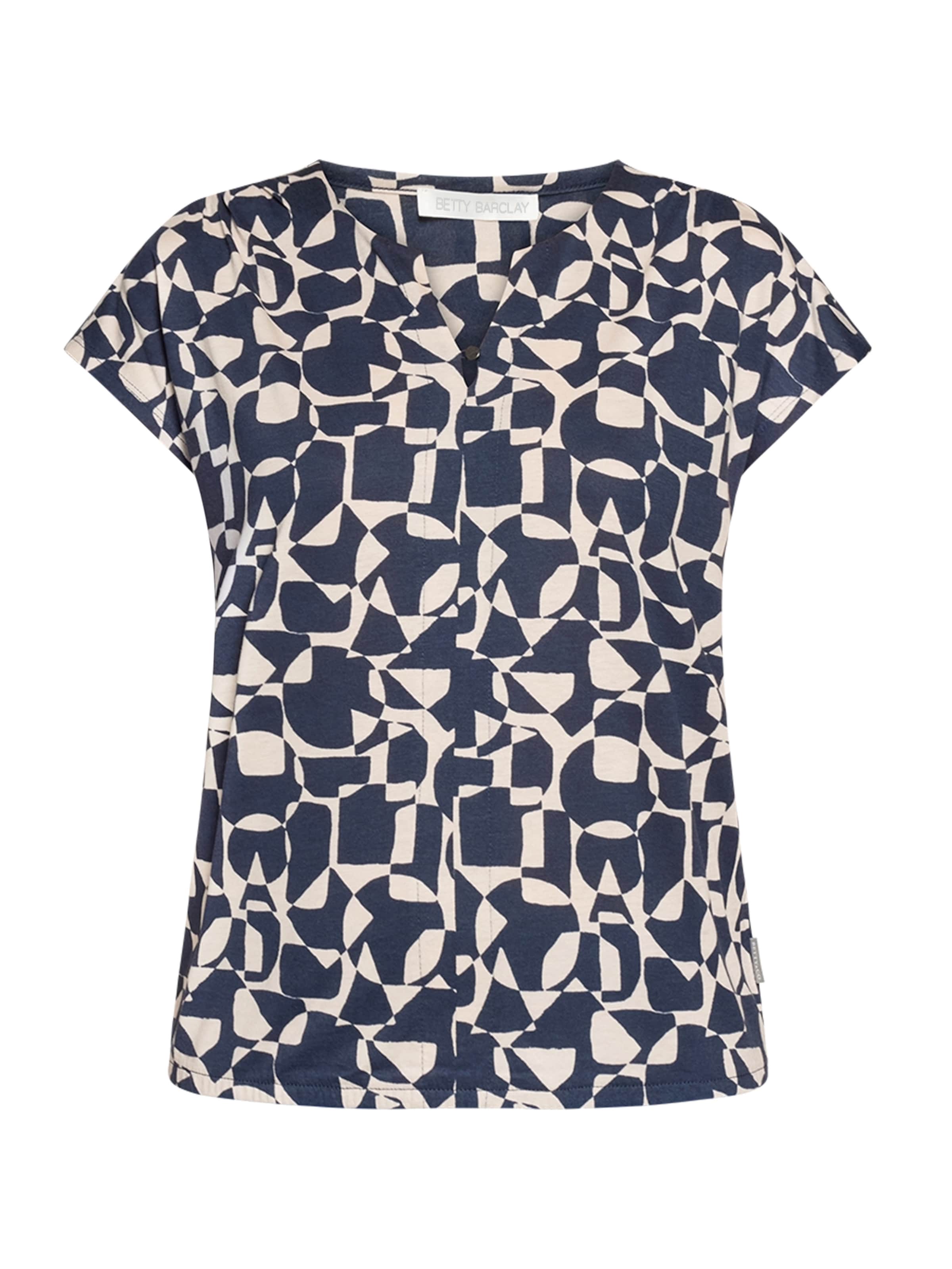 Betty & Co Bluse in Blau: Vorderseite