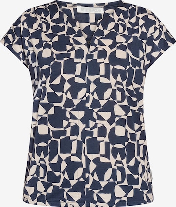 Chemisier Betty & Co en bleu : devant