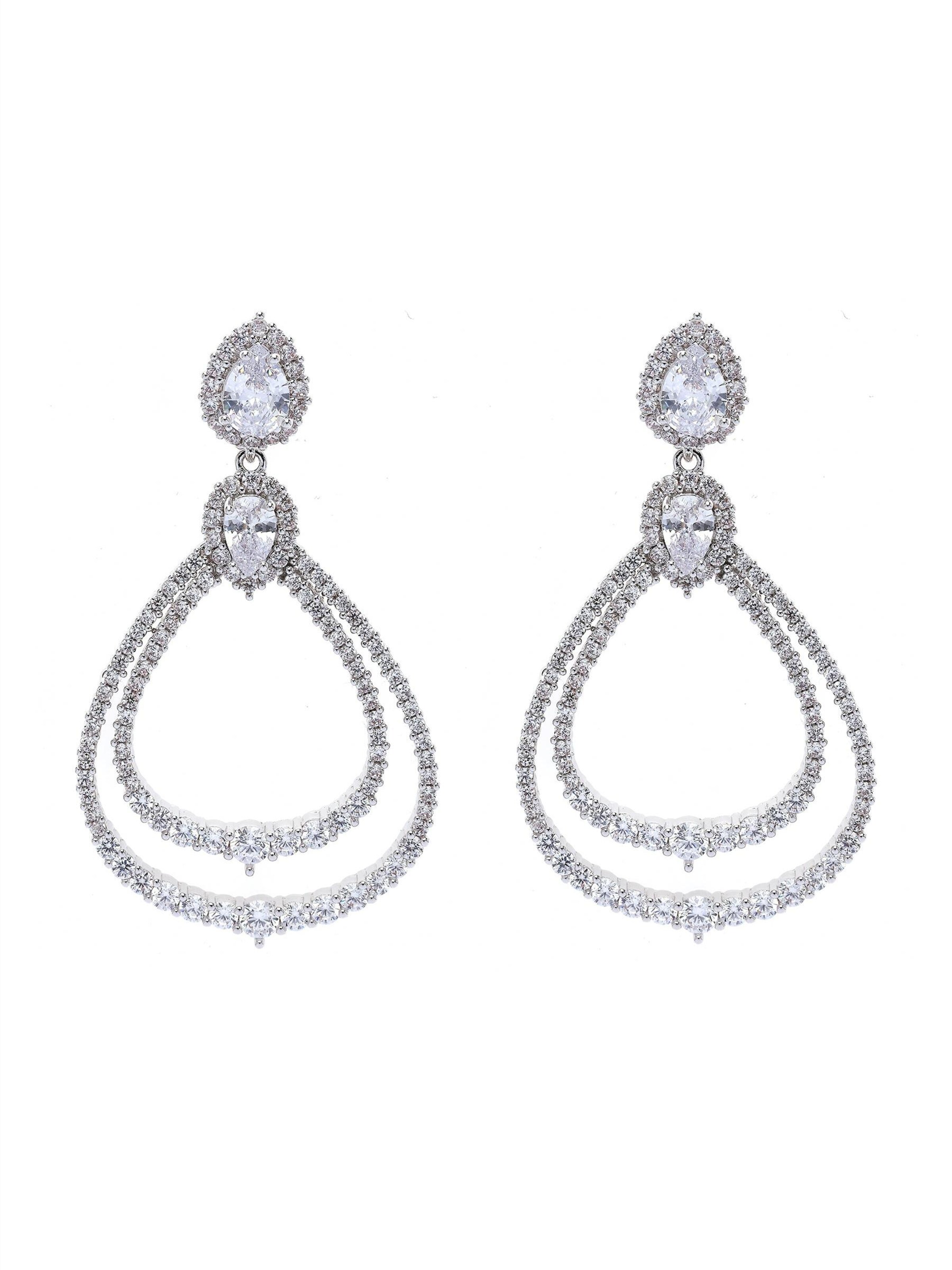 Boucles d'oreilles 'Simonaette' AVANT-GARDE PARIS en argent : devant