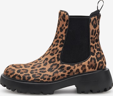 WODEN Chelsea Boots 'Aya Leo' in Beige: Vorderseite