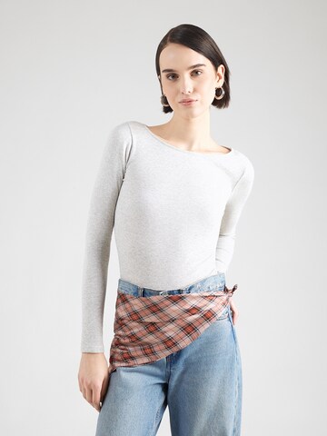 HOLLISTER Tričko - Sivá: predná strana