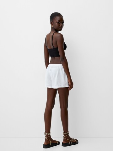 Tops en tricot Bershka en noir