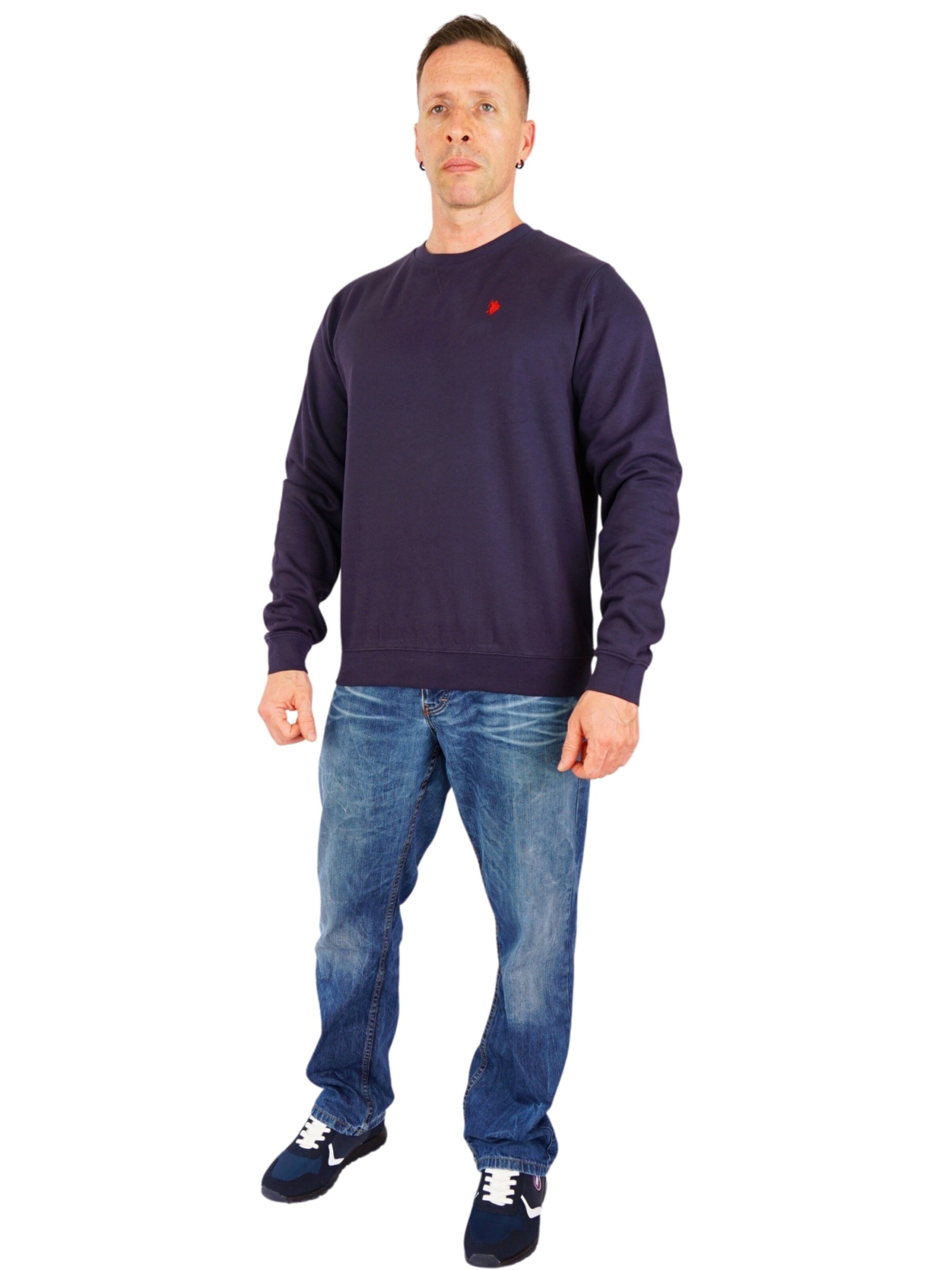 U.S. POLO ASSN. Pullover in Blau