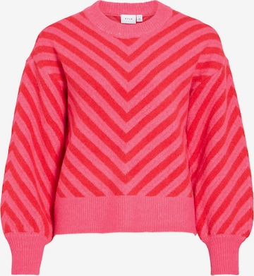 VILA Trui 'VILUNA' in Roze: voorkant