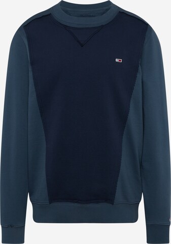 Tommy Jeans Sweatshirt in Blue: front