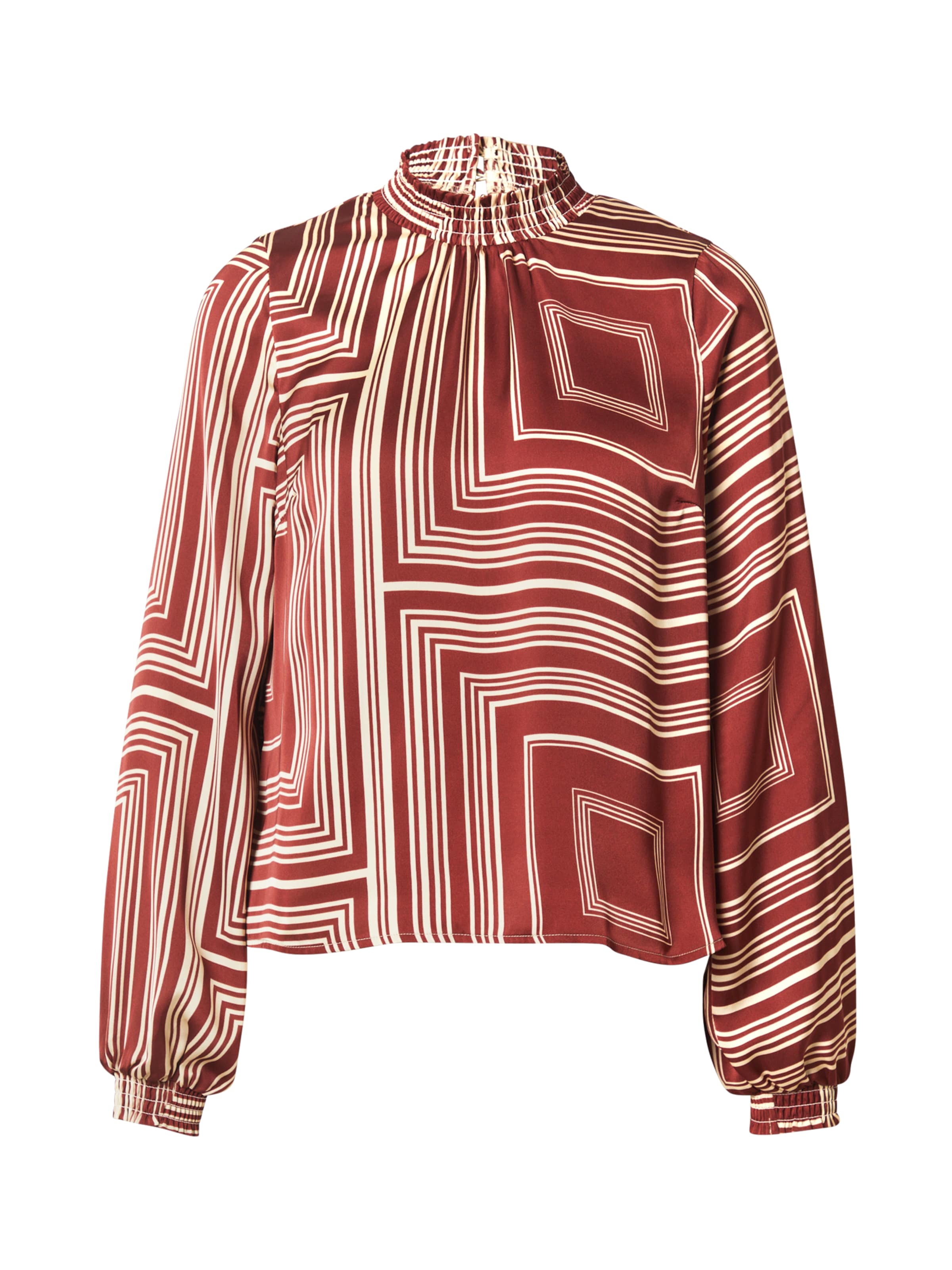 VILA - Blusa 'VISOFIE' en marrón: frente