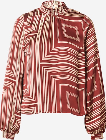 VILABluza 'VISOFIE' - smeđa boja: prednji dio