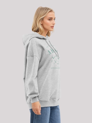 Sweat-shirt 'Ahoi Möwe Knut und Jan' F4NT4STIC en gris