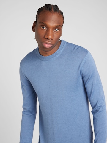 KnowledgeCotton Apparel Sweater in Blue