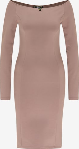 faina Dress in Grey: front