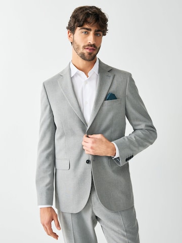 Next Slim Fit Sakko in Grau: Vorderseite