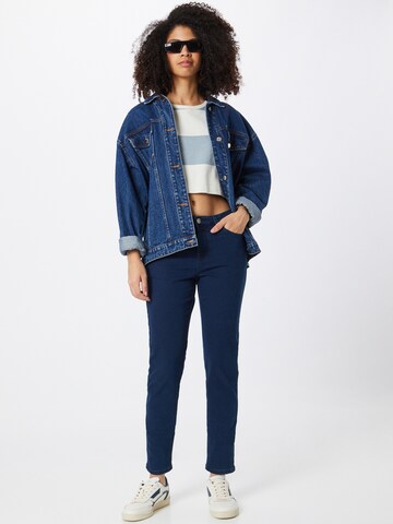 Coupe slim Jean 'Vicky' Kaffe en bleu