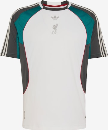 balta ADIDAS ORIGINALS Marškinėliai 'LFC Teamgeist 26': priekis