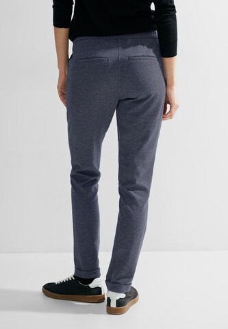 CECIL Slimfit Broek in Blauw