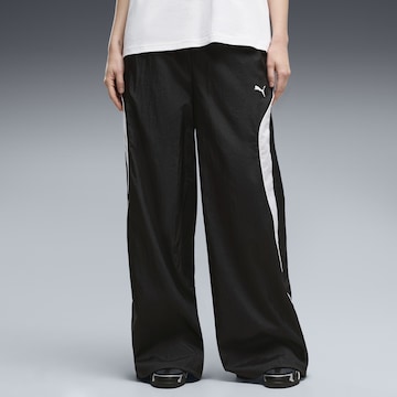 PUMA Baggy Hose in Schwarz: Vorderseite