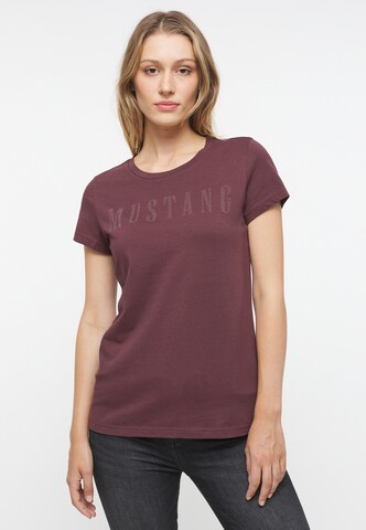 MUSTANG Shirt in Rot: predná strana