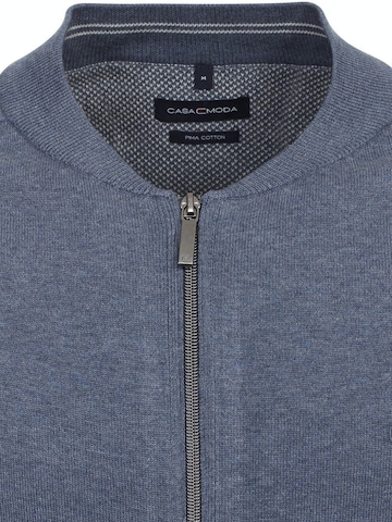 CASA MODA Knit Cardigan in Blue