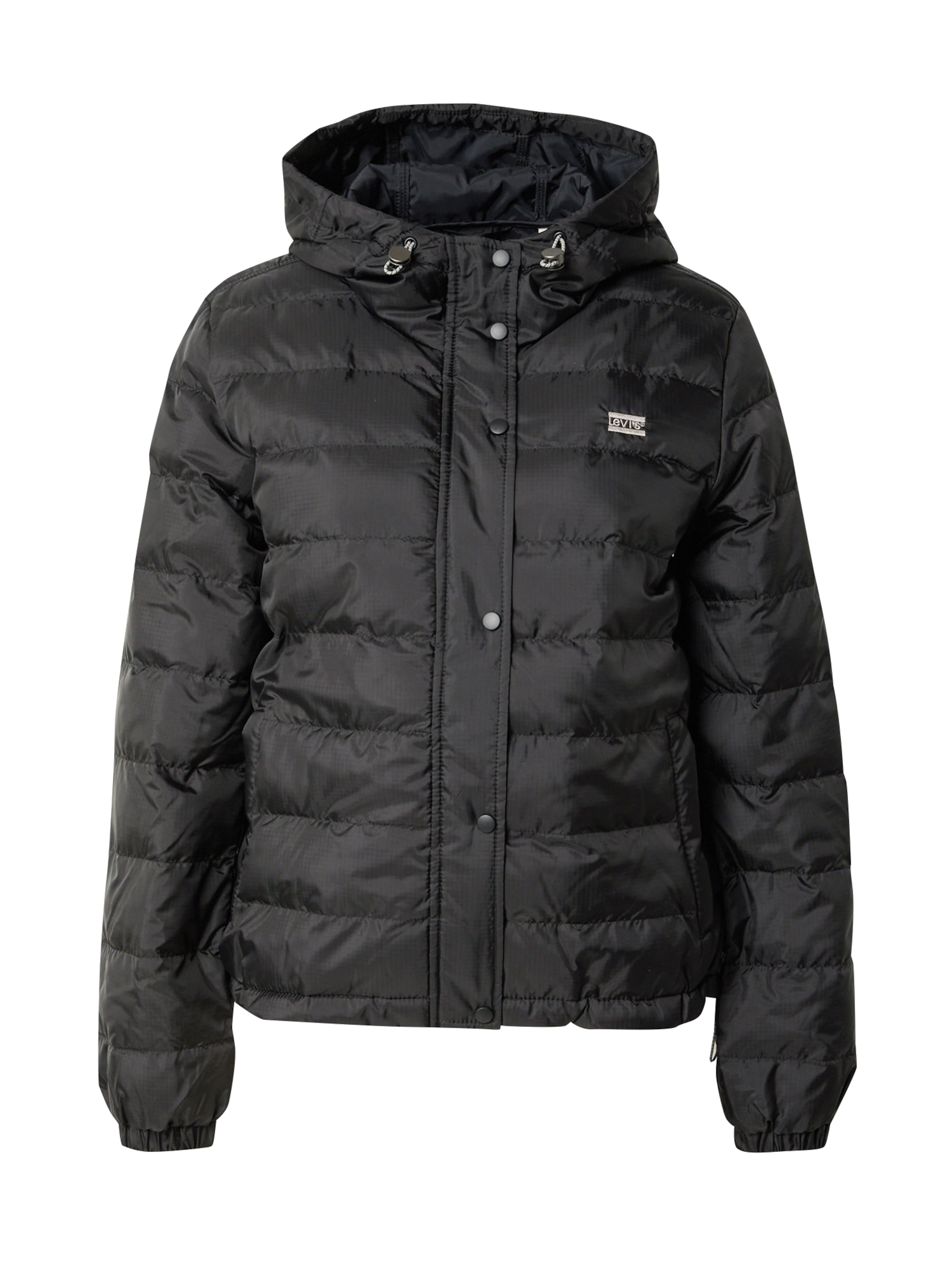 LEVI'S ® Prechodná bunda 'Edie' - Čierna: predná strana