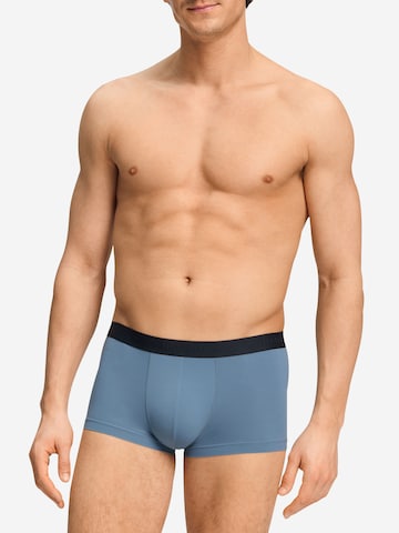 Hanro Boxershorts ' Micro Touch ' in Blauw: voorkant