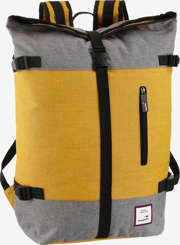 KangaROOS Backpack in Yellow: front