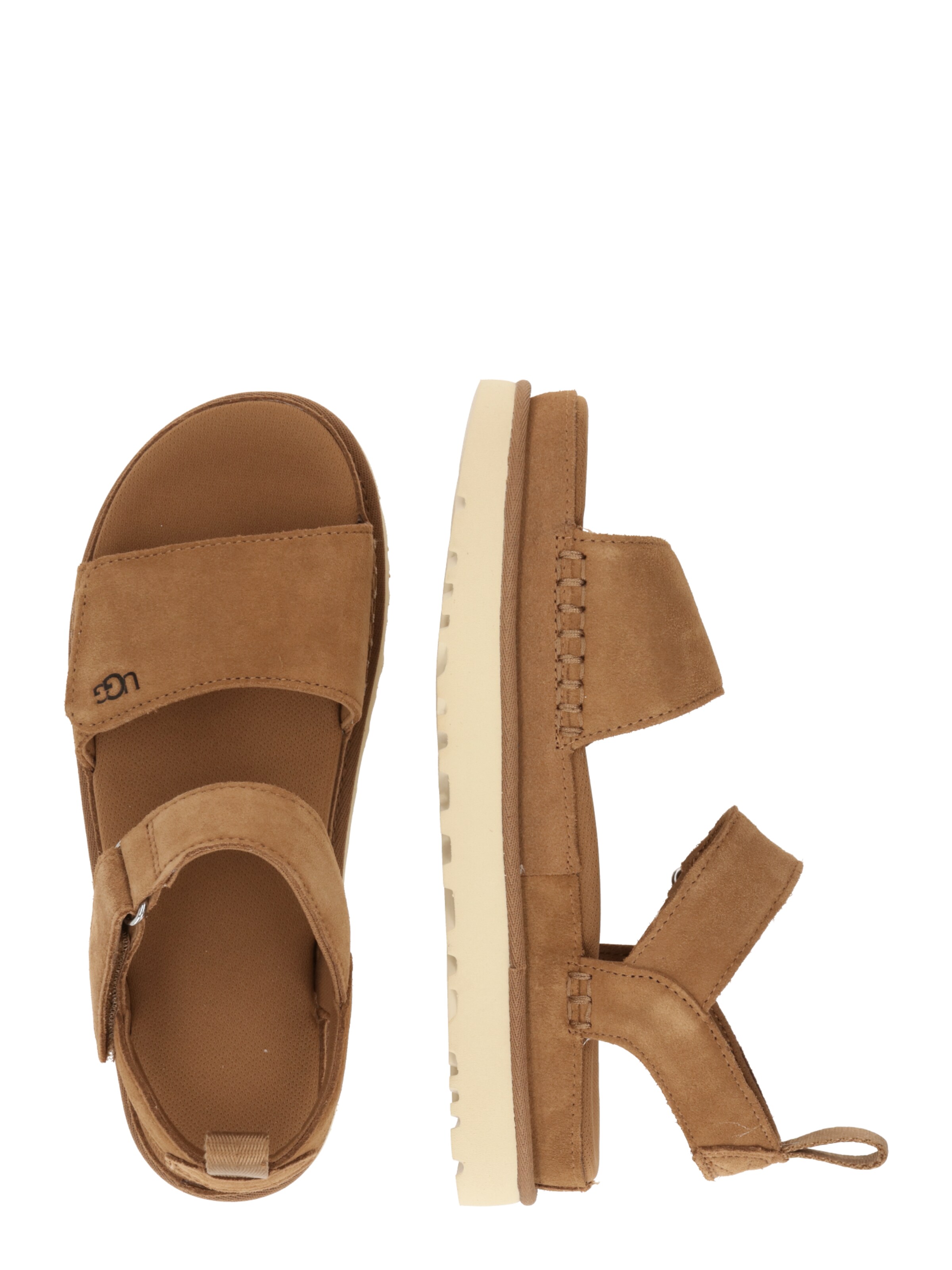UGG Sandály 'Goldenstar' – hnědá