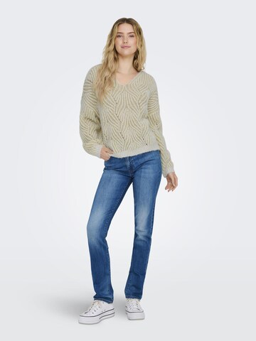 Pull-over 'ONLElin' ONLY en blanc
