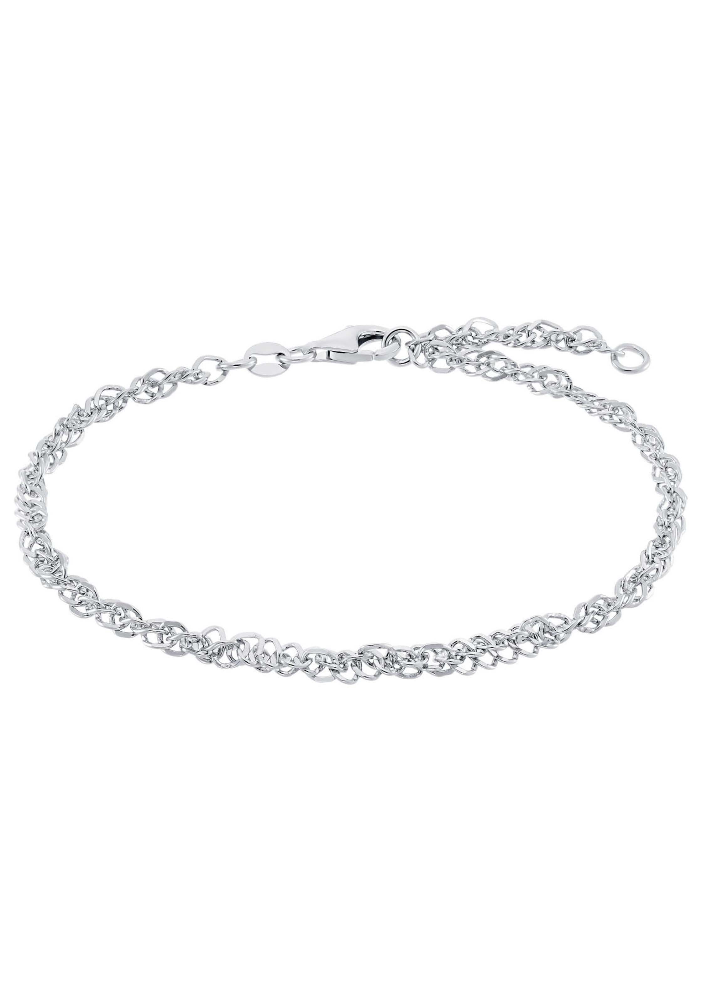 AMOR Foot Jewelry in Silver: front