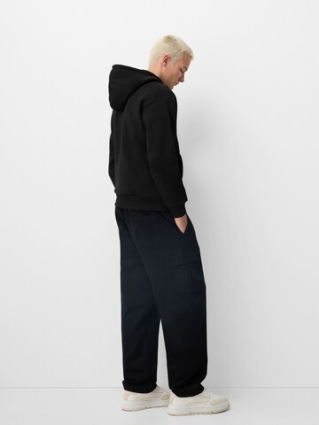Giacca di felpa di Bershka in nero