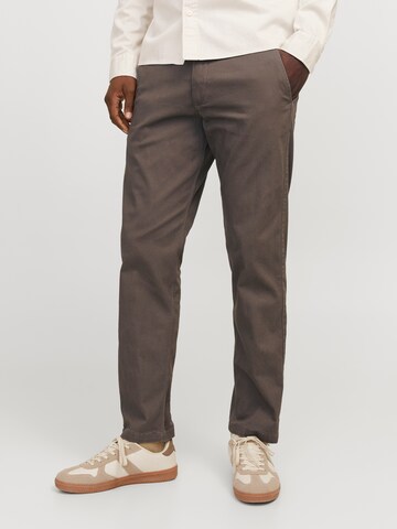 JACK & JONES Regular Hose 'JPSTKane JJDave' in Braun: Vorderseite