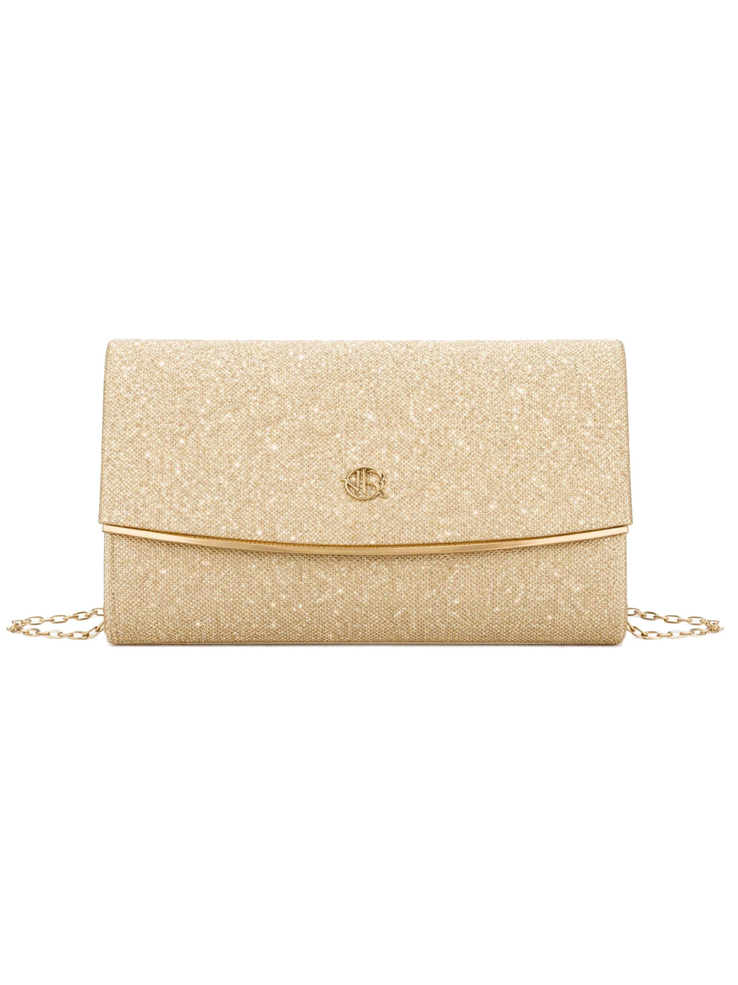 Tomshop24-7 Clutch 'Rovicky Mia' in Gold: front