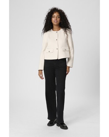 Kaffe Overgangsjakke 'Kalizette' i hvid