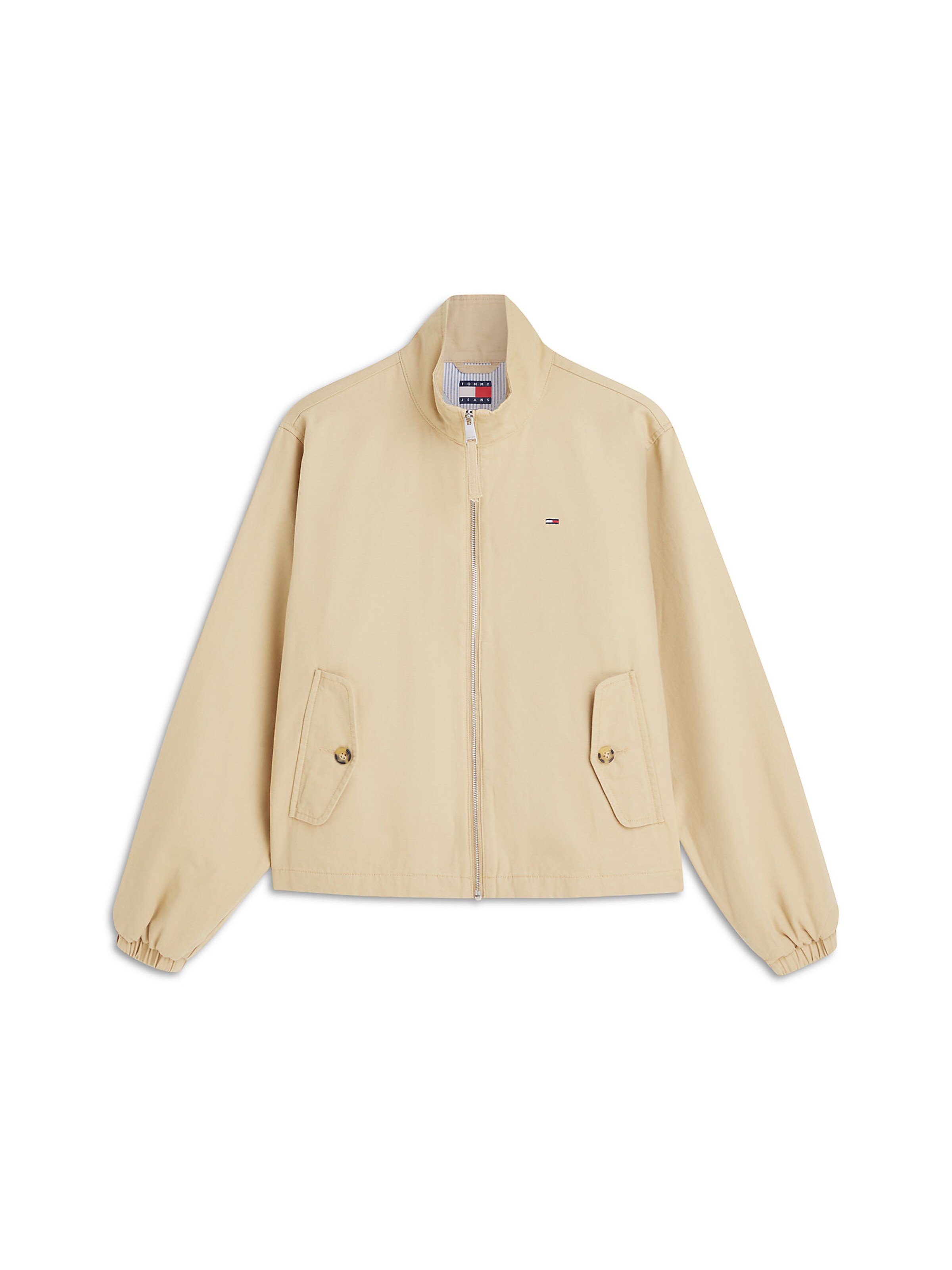 Veste mi-saison Tommy Jeans en beige : devant