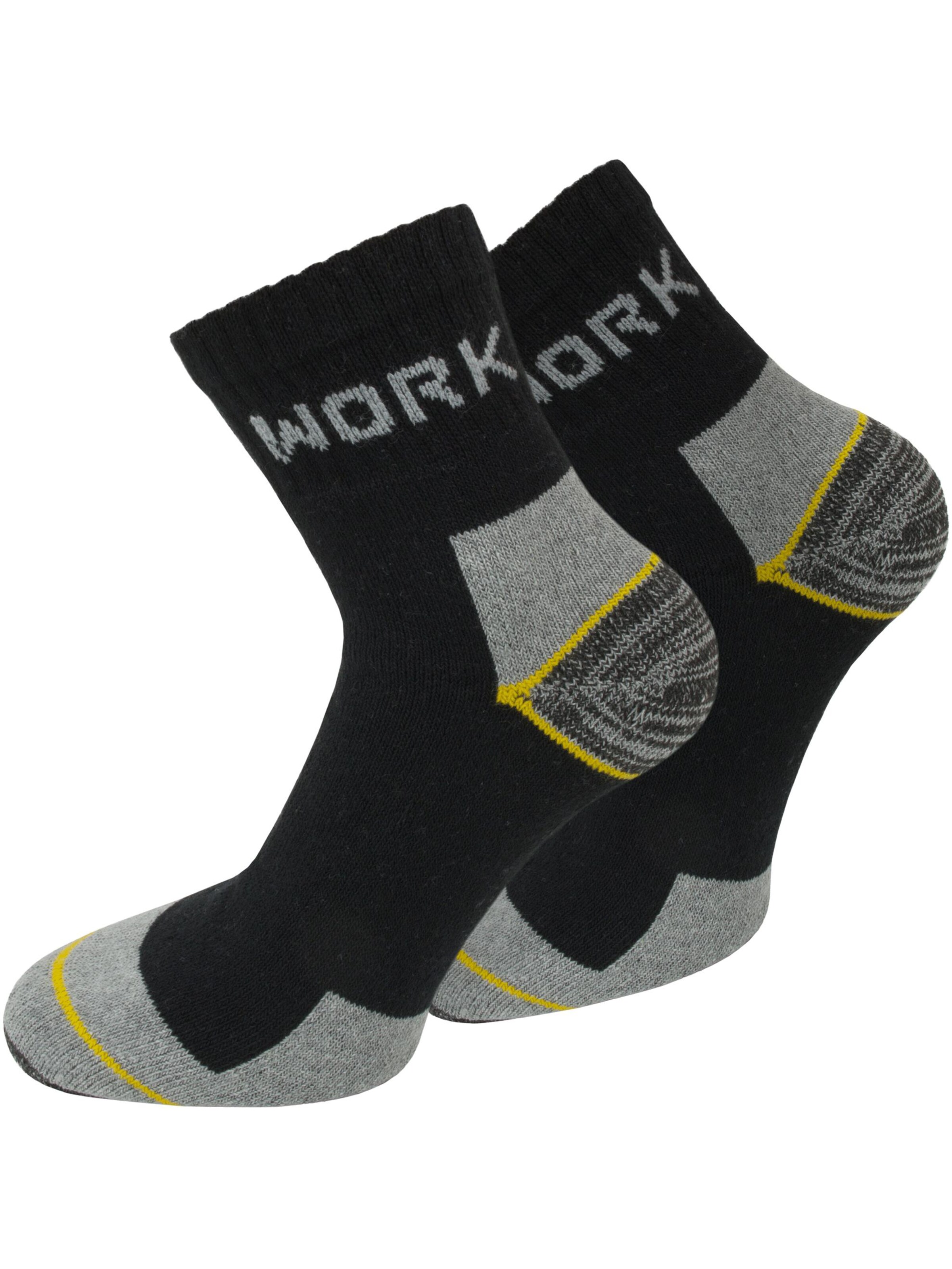 normani Sportsocken in Schwarz: Vorderseite