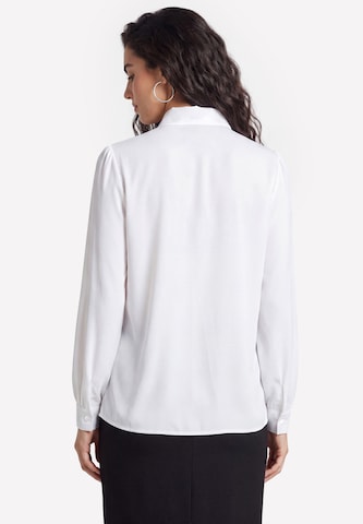 Chemisier usha BLACK LABEL en blanc