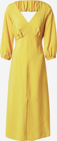 Robe Closet London en jaune : devant