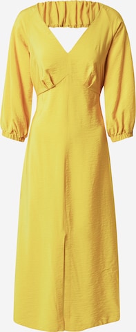 Closet London Kleit, värv kollane: eest vaates